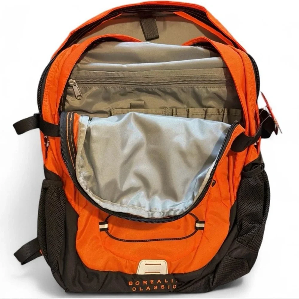 The North Face Japan Limited Edition Orange Borealis Classic Backpack (NWT)